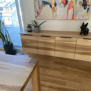 buffet bois massif moderne